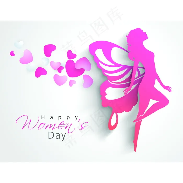 三八妇女节卡通图片