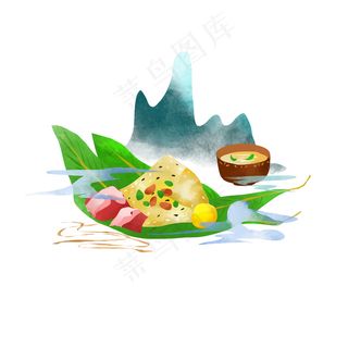 端午节海报 端午节艺术字 端午节 粽子