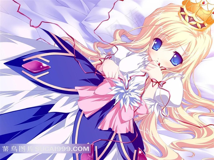 可爱美少女动漫插画