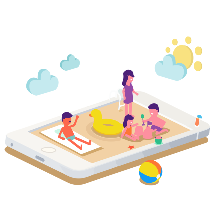 卡通 素材 人物 动画 插图