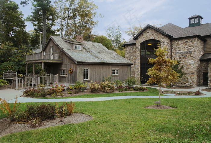 庭院式住宅图片