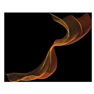 AI渐变线条图片