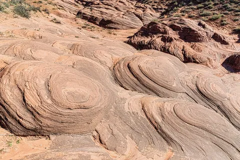 波浪谷岩石纹理