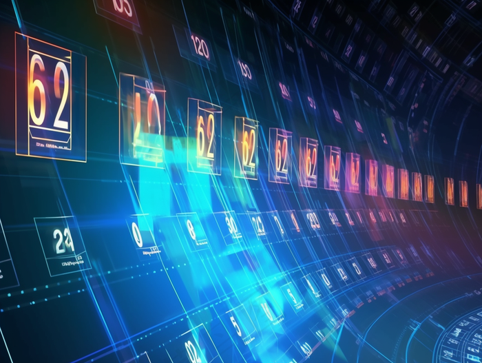 宇宙星空三维数码地球数字发光光圈构图世界网络大数据抽象背景