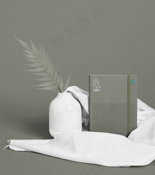 高端民宿酒店品牌VI智能贴图样机PSD设计模板