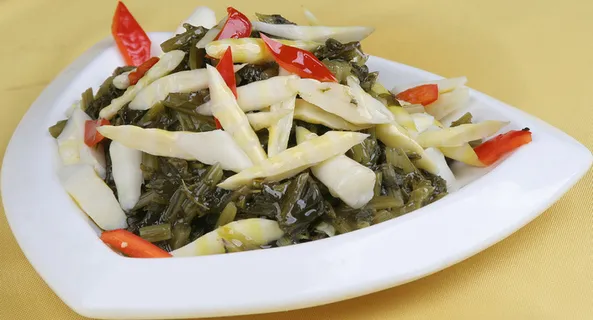 雪菜拌笋尖 10元