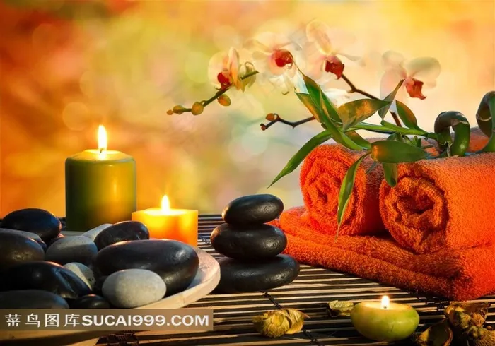 现代磁石美容养护广告图片