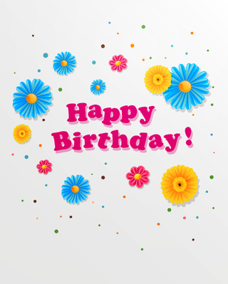 设计儿童生日背景