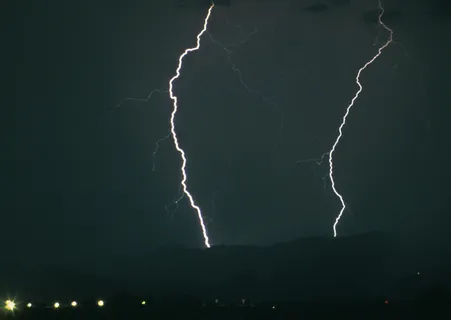闪电风景图片下载
