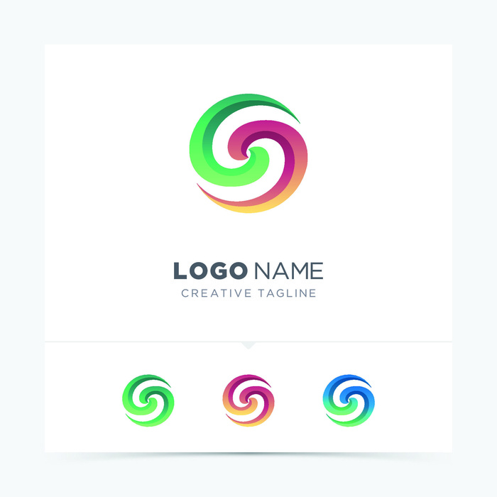 图标识标志公司字母企业商标品牌LOGO设计素材矢量模板