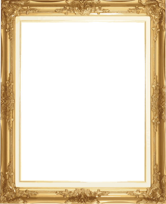 欧式花纹边框金色相框边框古典底纹花边欧美分割线装饰