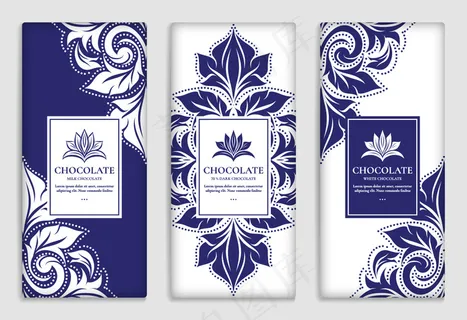 精美欧式花纹矢量图案