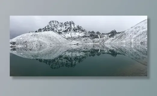 冬天自然背景风景