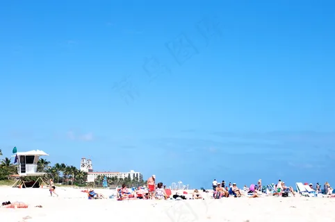 海滩度假的人图片 海滩度假的人图片