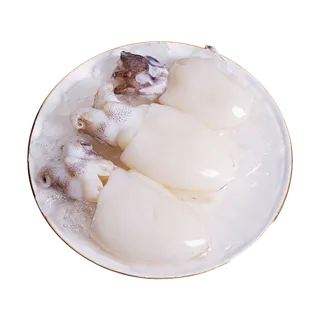 墨鱼仔(2)海鲜超市商品红酒白底图免抠实物摄影png格式图片透明底