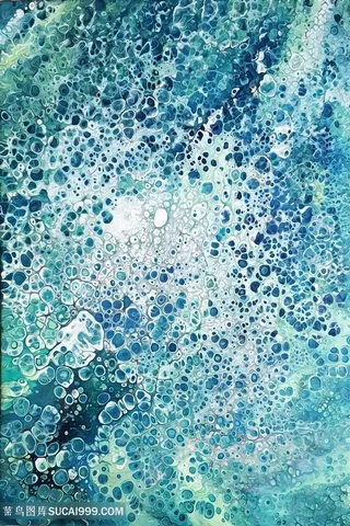 水彩抽象艺术挂画