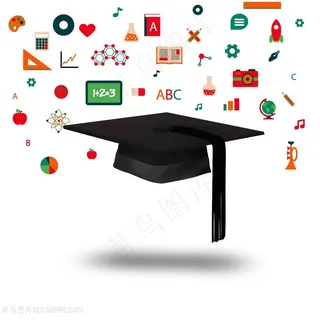 学士帽创意设计