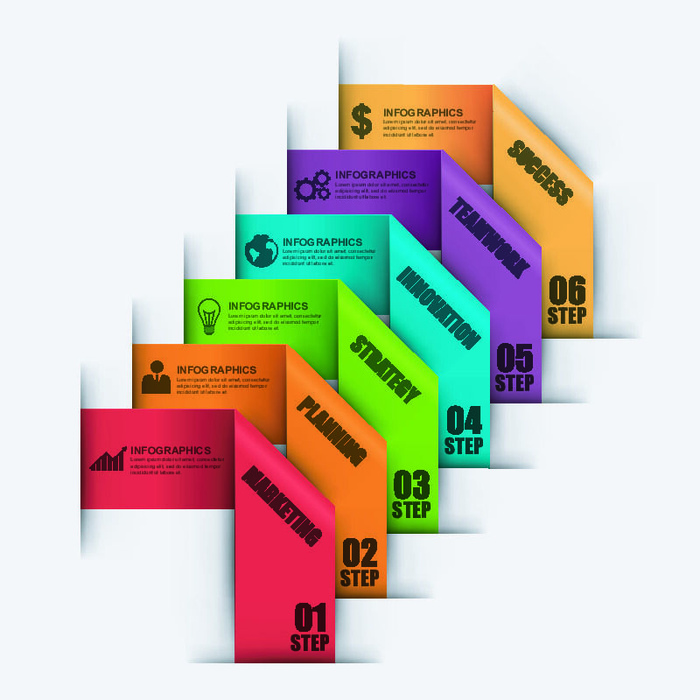 ppt素材3d数据图表模板可视化图形统计标签矢量图标模型ai源文件