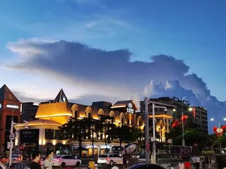 摄影图 街道夜色