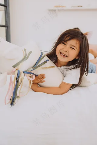 清新唯美可爱的女孩摄影图片