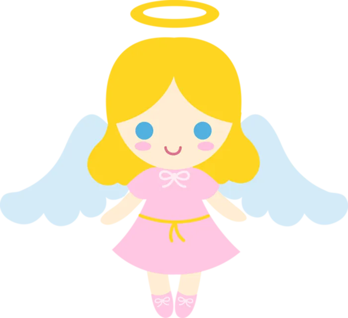 可爱小天使简笔