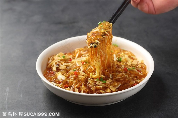 酸包菜粉丝图片