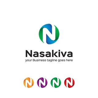 图标标识标志立体几何图形企业商标VI品牌LOGO设计模板AI矢量素材