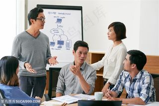 开会商务团队人物高清图