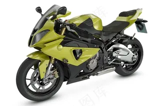 草绿色摩托车图片