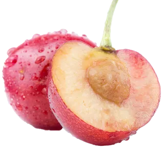 樱桃 (3)水果超市商品白底图免抠实物摄影png格式图片透明底