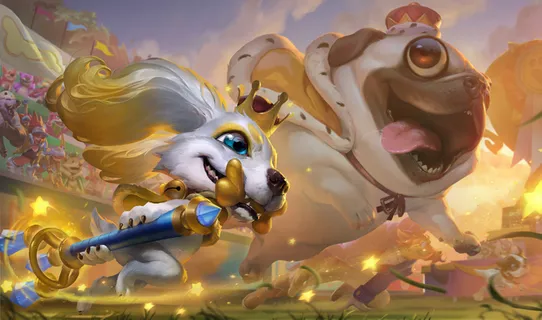 英雄联盟人物原画绒毛菲兹 至臻-菲兹