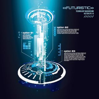 几何抽象粒子线条光线科技感网页banner展板背景AI矢量设计素材