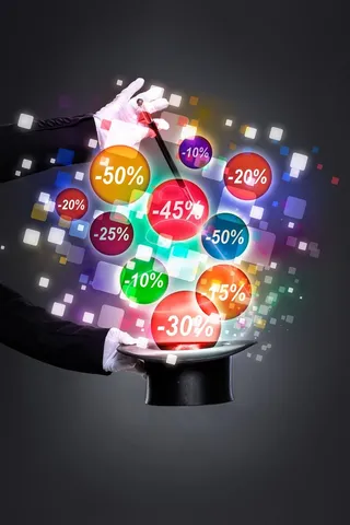 展示魔法的魔术师图片