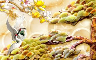 雕塑玉雕背景墙装饰