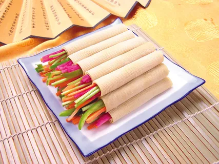 香葱豆腐卷 香葱豆腐卷