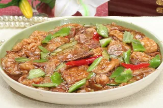 黄焖牛肉烧面筋