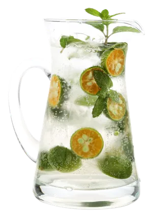 奶茶店水果茶饮品特饮高清图金桔薄荷苏打水