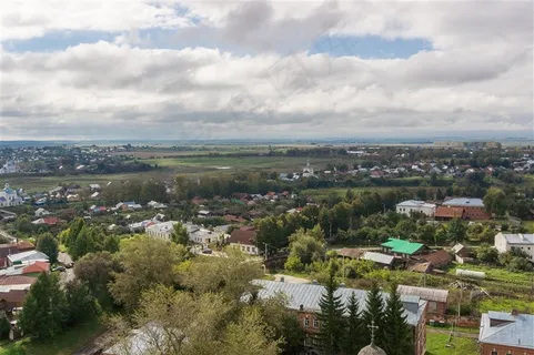 欧洲小镇鸟瞰风光
