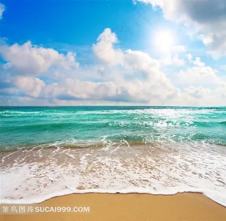 高清海边沙滩背景图片下载 高清海边沙滩背景图片下载