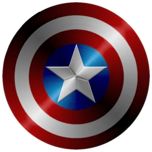 美国队长盾牌 PNG免抠(894x894)