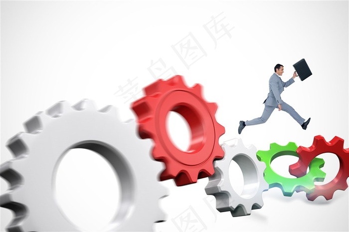 齿轮商务人士