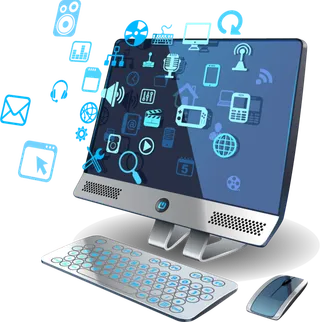 电脑信息科技科技kv主视觉