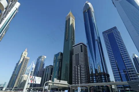 迪拜摩天大楼建筑图片 迪拜摩天大楼建筑图片