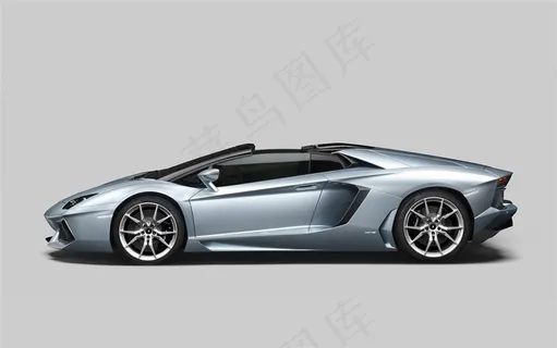 银色概念跑车 银色概念跑车