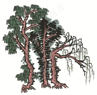 古树文化艺术图片素材