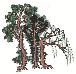古树文化艺术图片素材