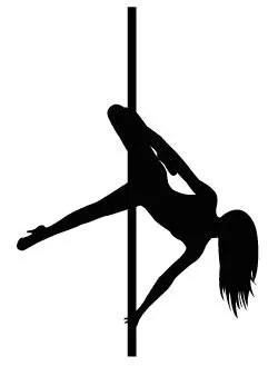 钢管舞 PNG免抠(250x329)