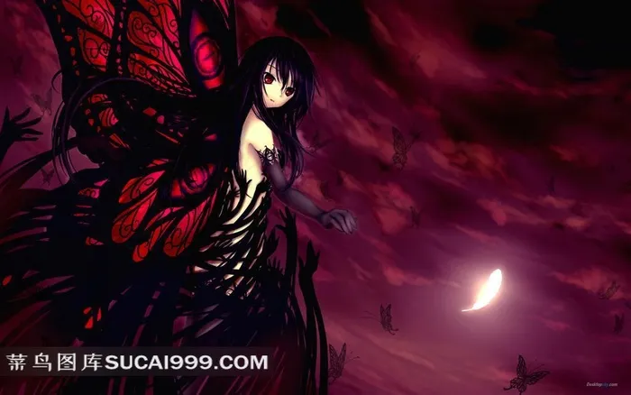 镜音双子可爱女孩插画素材