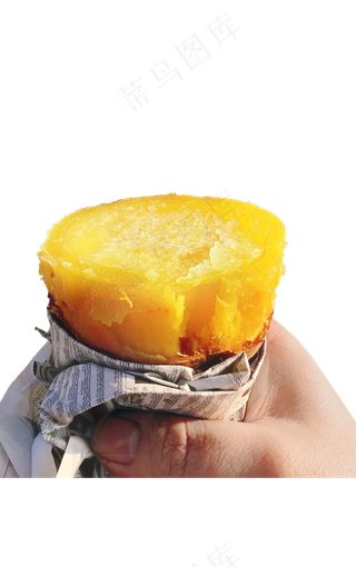 黄色写实红薯PNG