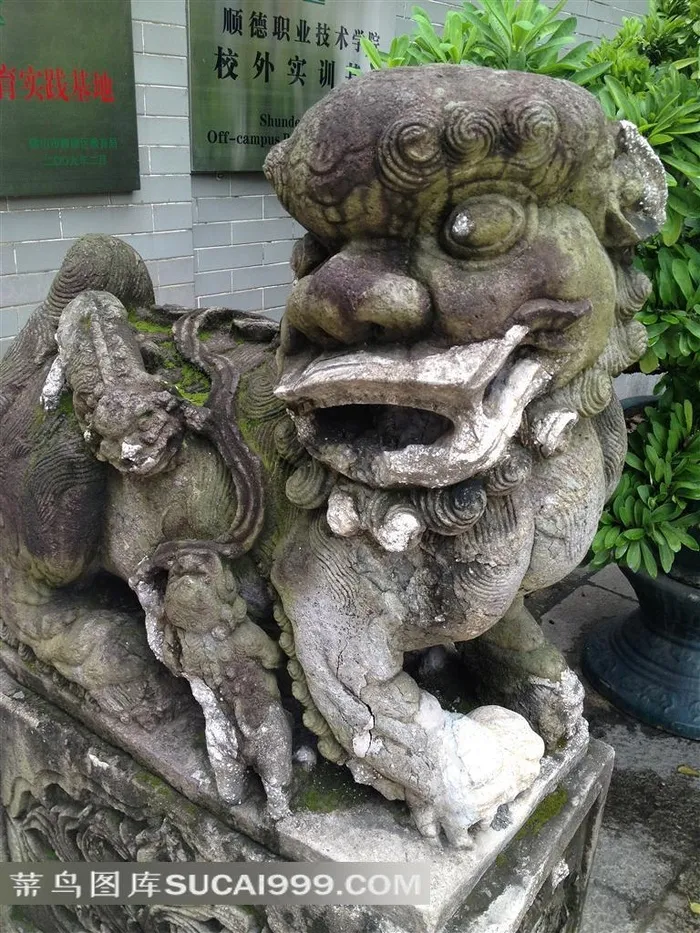中国古代石狮子